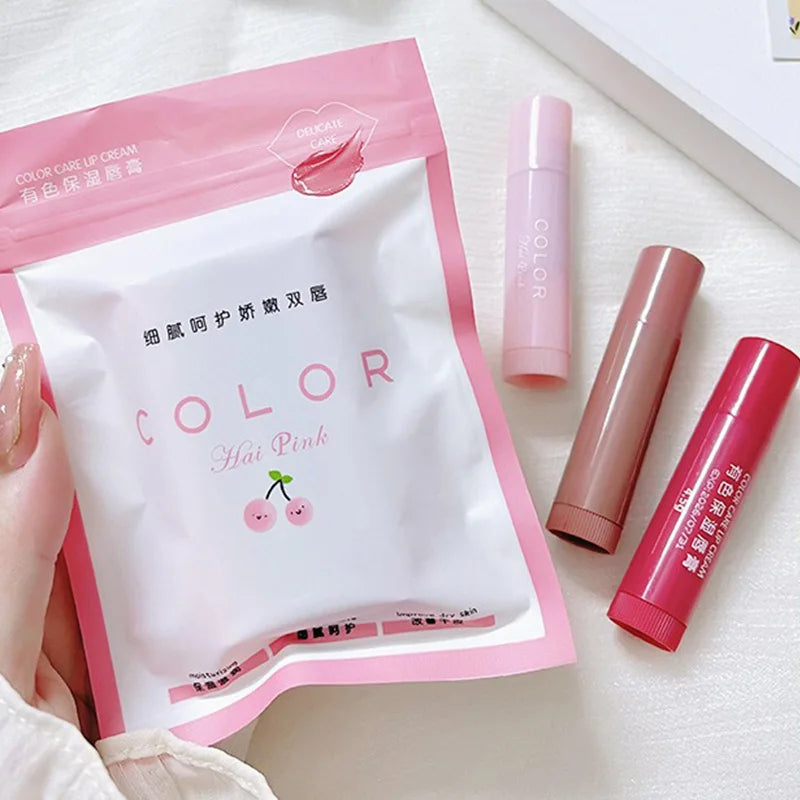 3-Piece Tinted Hydrating Lip Balm Set