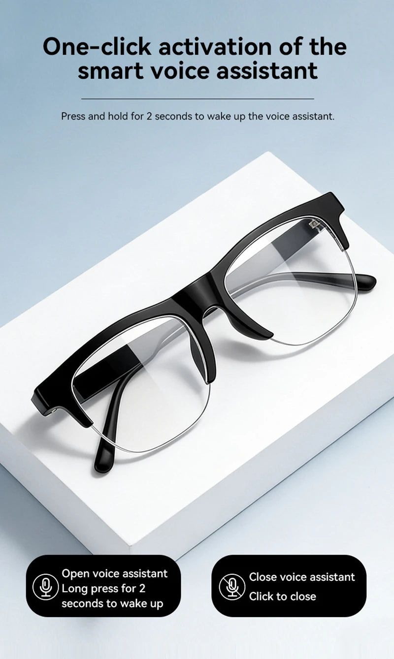 Lenovo AI Smart Glasses: 8K Camera Control Touch Photo Camera Recording