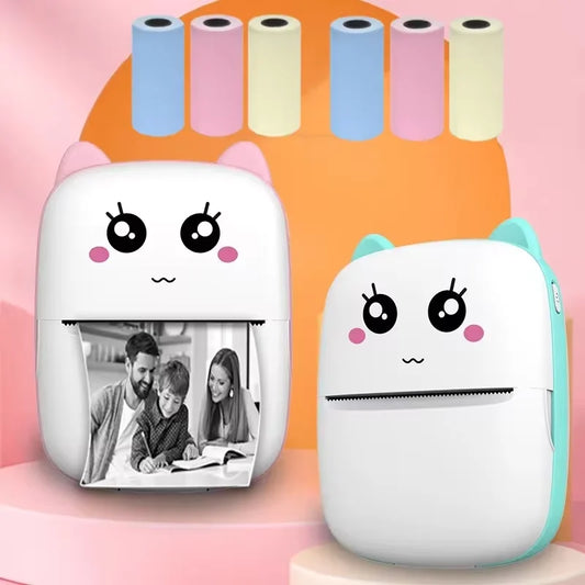 Mini Portable Wireless Photo & Label Printer