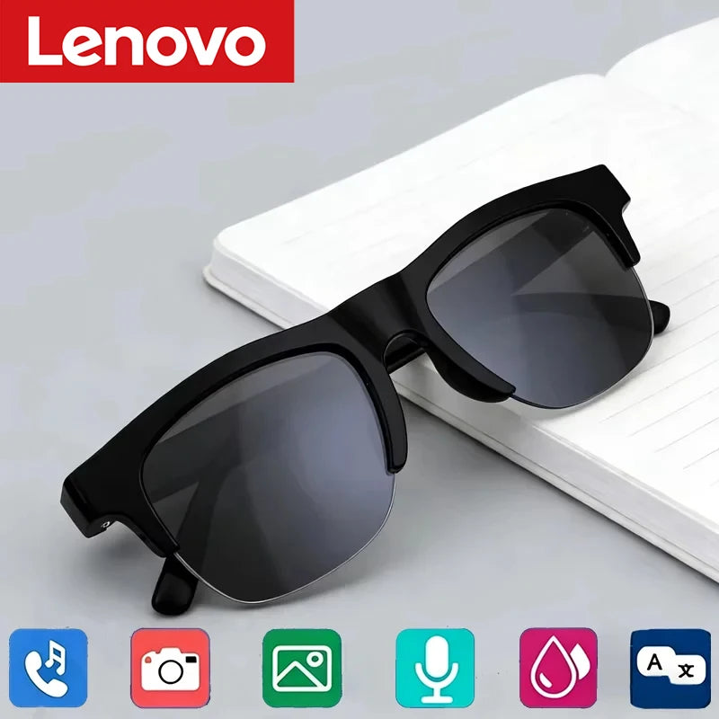 Lenovo AI Smart Glasses: 8K Camera Control Touch Photo Camera Recording