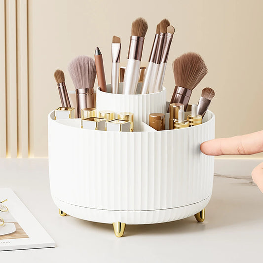 360° Rotating Desktop Makeup Organizer