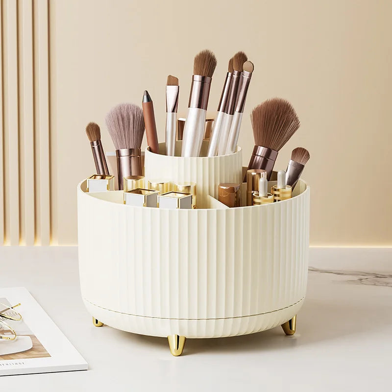 360° Rotating Desktop Makeup Organizer