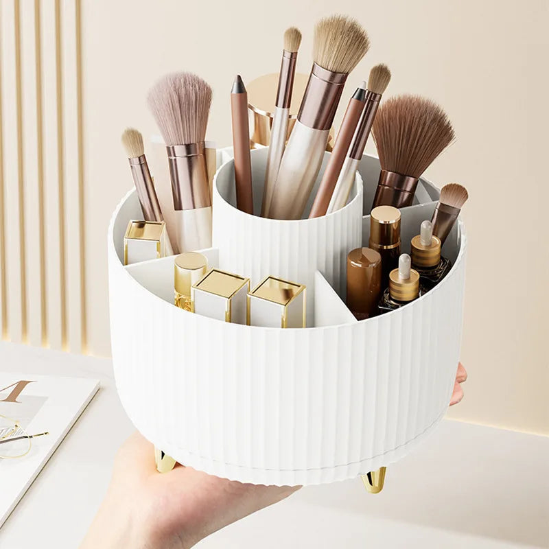 360° Rotating Desktop Makeup Organizer
