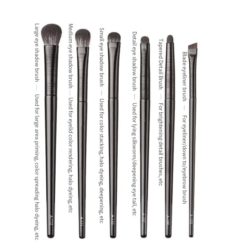 6-Piece Professional Eye Makeup Brush Set
